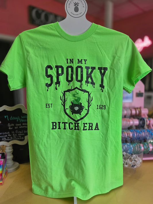 Halloween Graphic T-Shirt Spooky Bitch Era