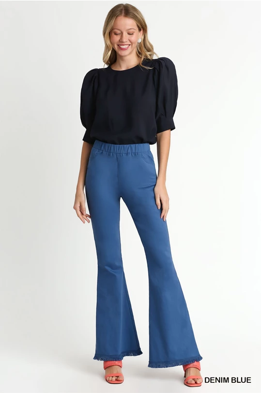 Umgee Stretch Flare Pants