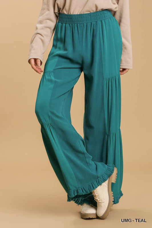 Umgee Wide Leg Pants