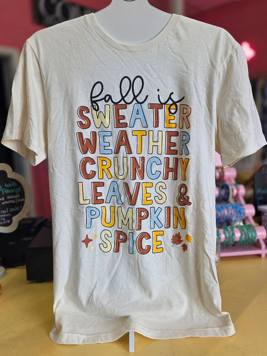 Fall Graphic T-Shirt