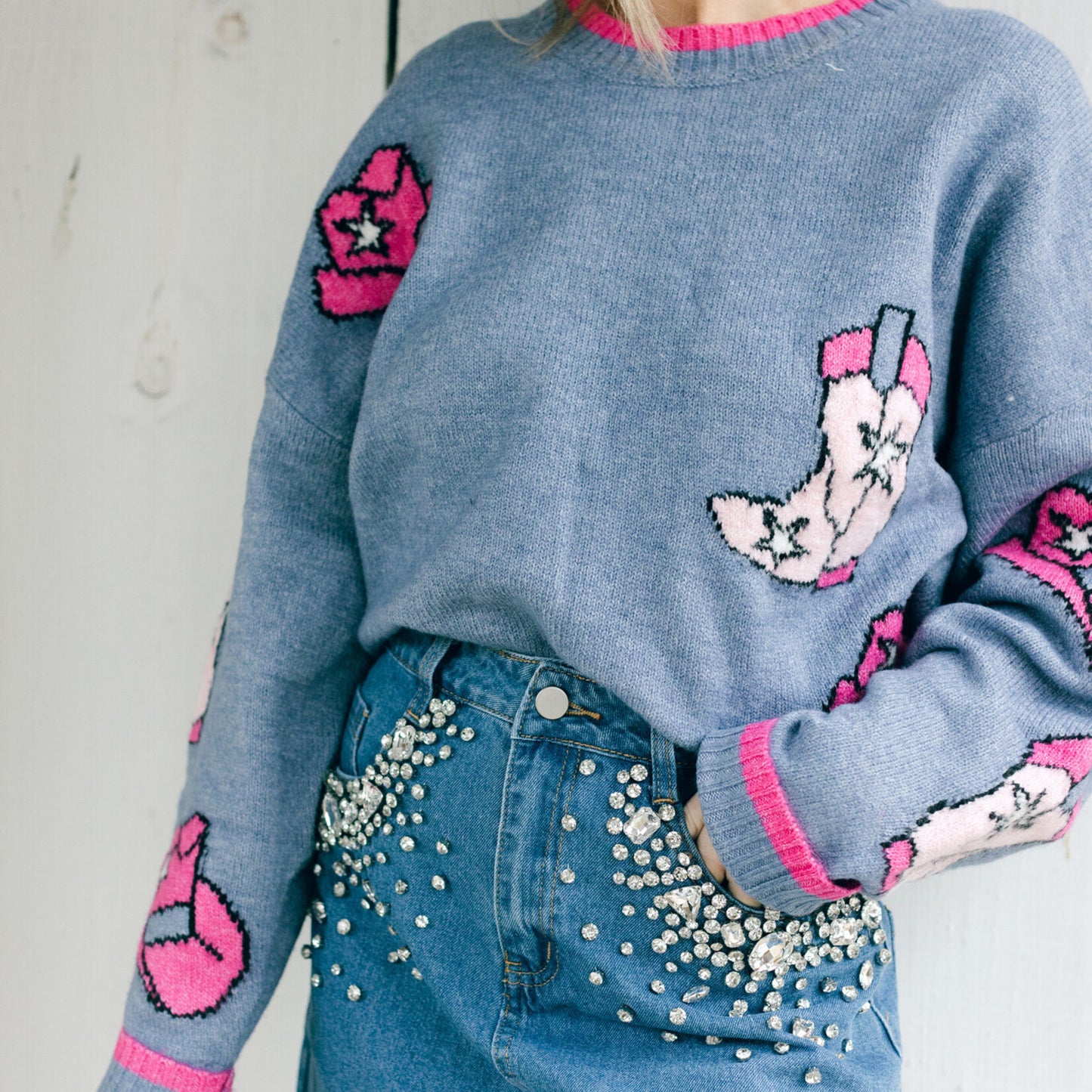 Howdy Cowgirl Sweater