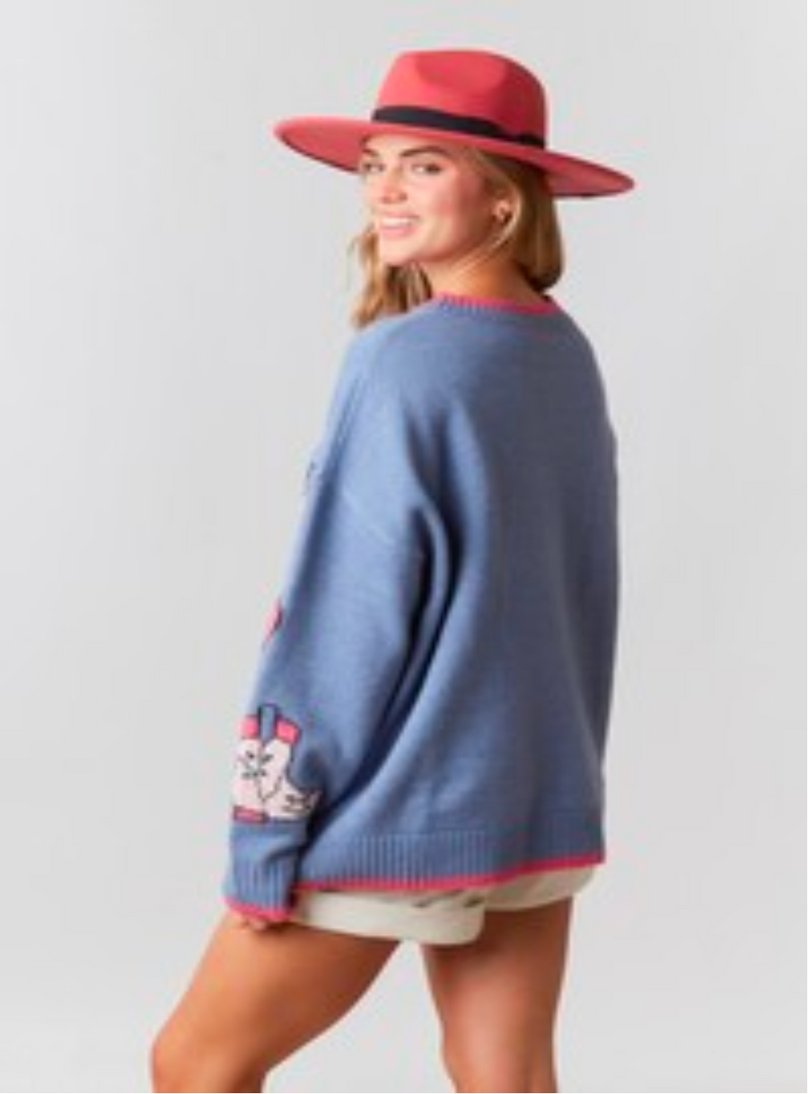 Howdy Cowgirl Sweater