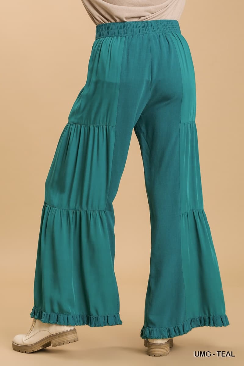 Umgee Wide Leg Pants