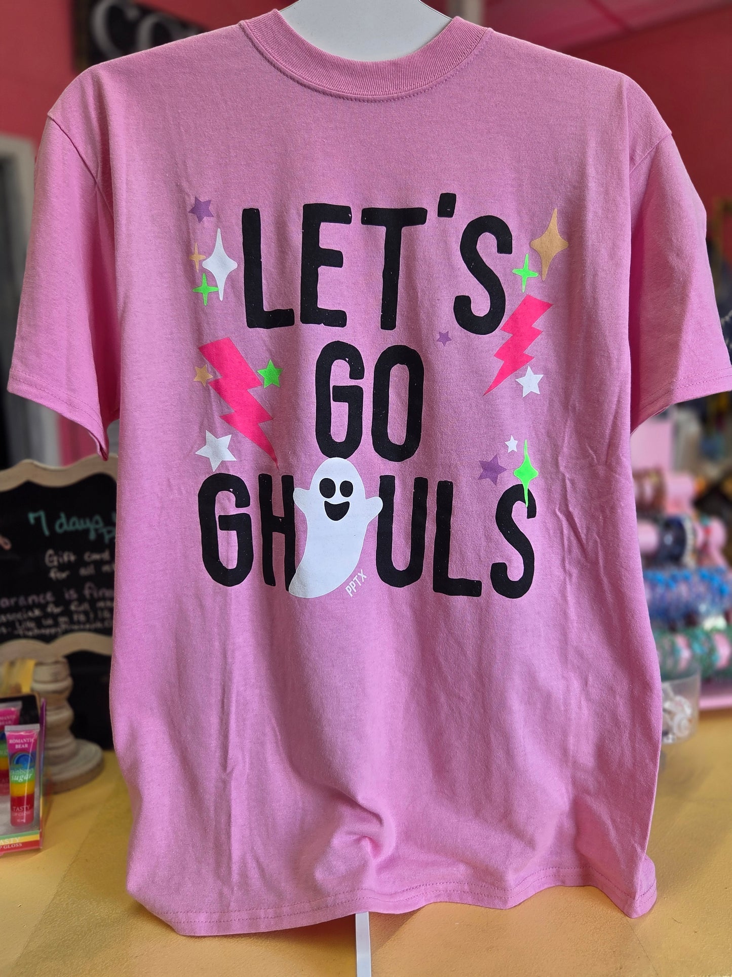 Halloween Graphic T-Shirt Let's Go Gouls